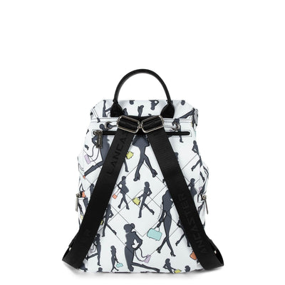 backpack - basic pompon #couleur_blanc-multi
