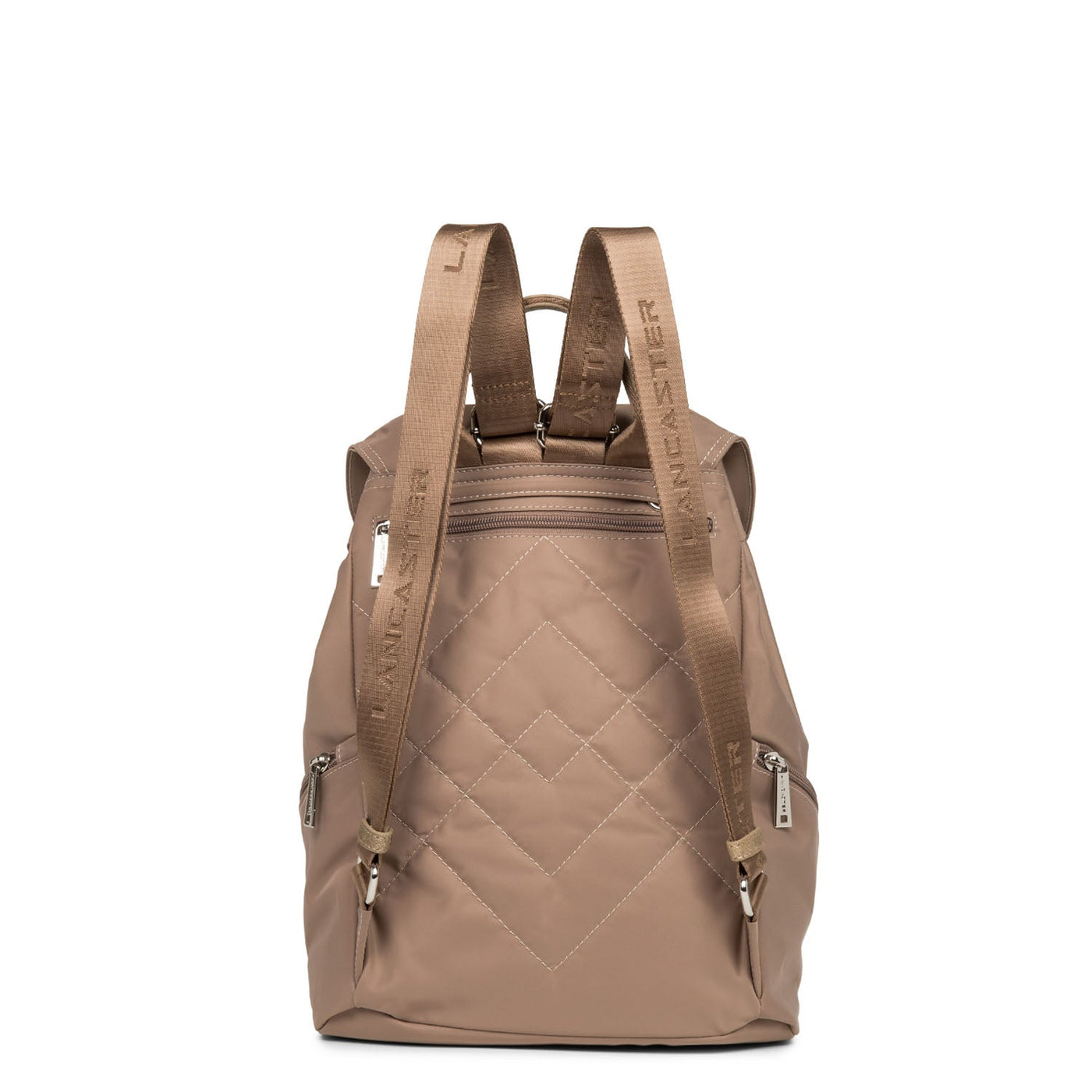 backpack - basic pompon #couleur_nude-champagne