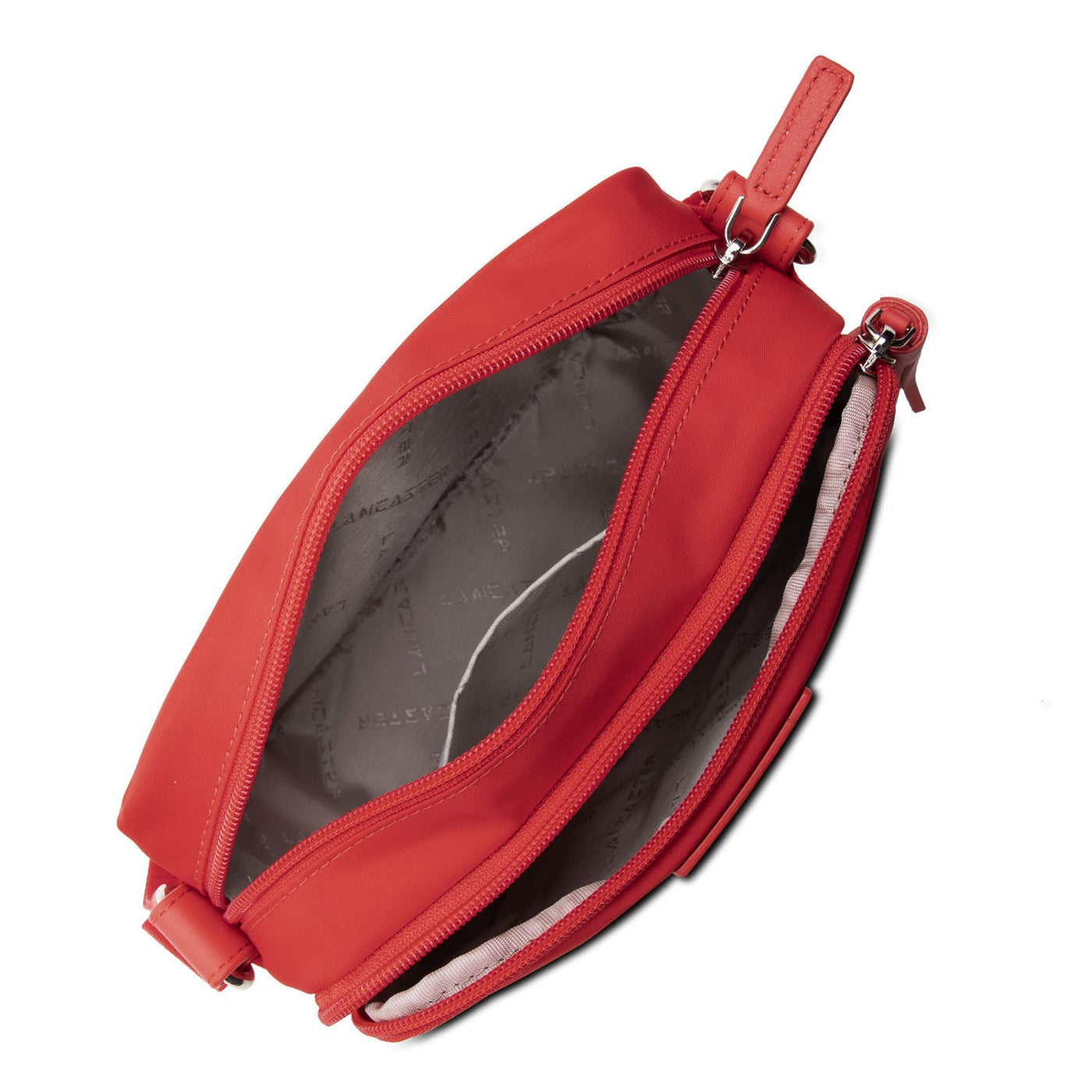 crossbody bag - basic pompon #couleur_corail