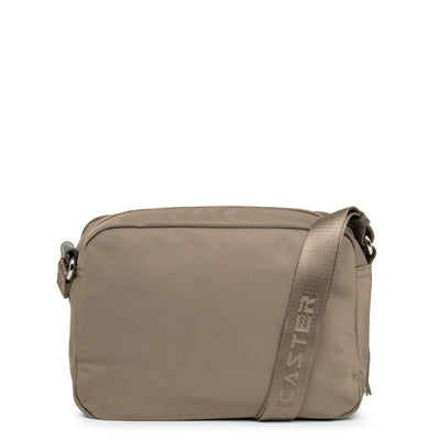 crossbody bag - basic pompon #couleur_galet