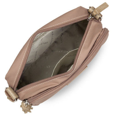 crossbody bag - basic pompon #couleur_nude-champagne