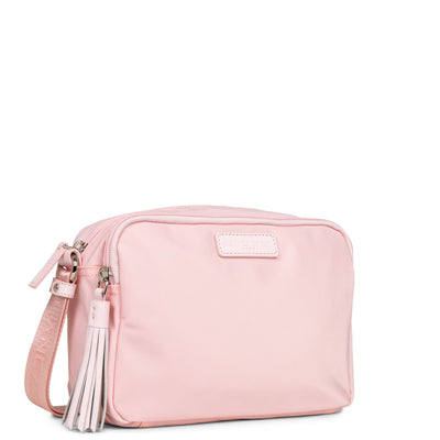 crossbody bag - basic pompon #couleur_rose