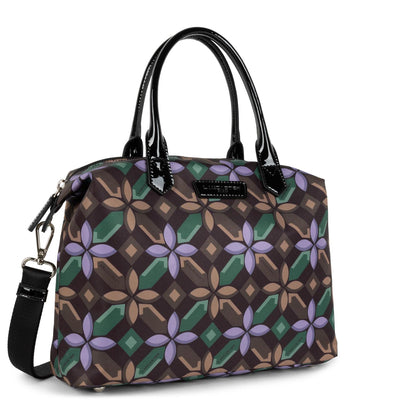 m handbag - basic verni #couleur_multi-graphic
