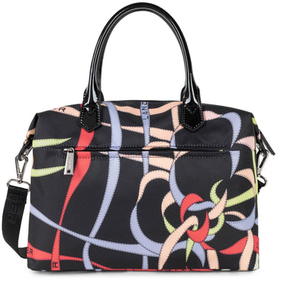 m handbag - basic verni #couleur_multi-ruban