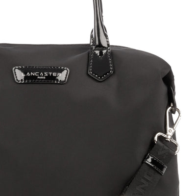 m handbag - basic verni #couleur_noir