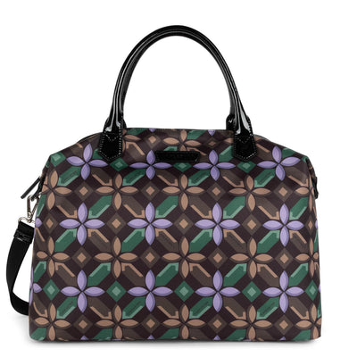 large tote bag - basic verni #couleur_multi-graphic