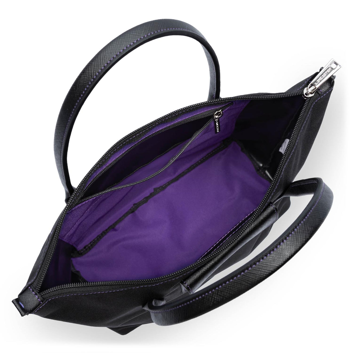 m tote bag - smart kba #couleur_noir-violet