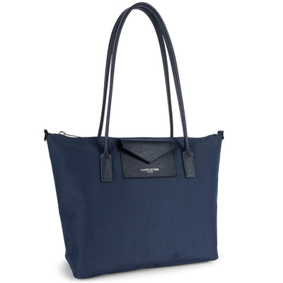 m tote bag - smart kba #couleur_bleu-fonc-bleu-paon