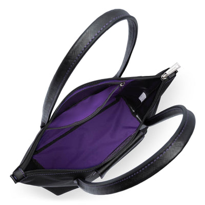 m tote bag - smart kba #couleur_noir-violet