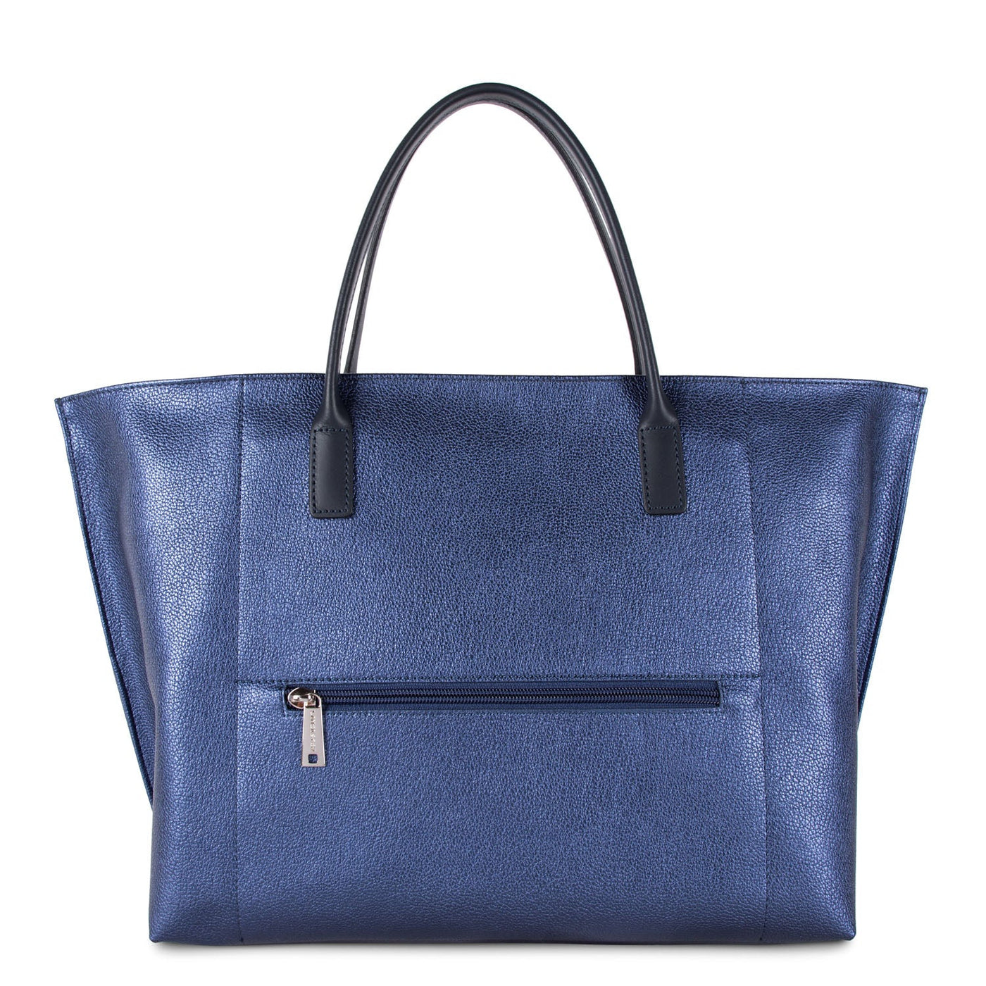 large tote bag - maya #couleur_saphir-bleu-roi-bleu-fonc