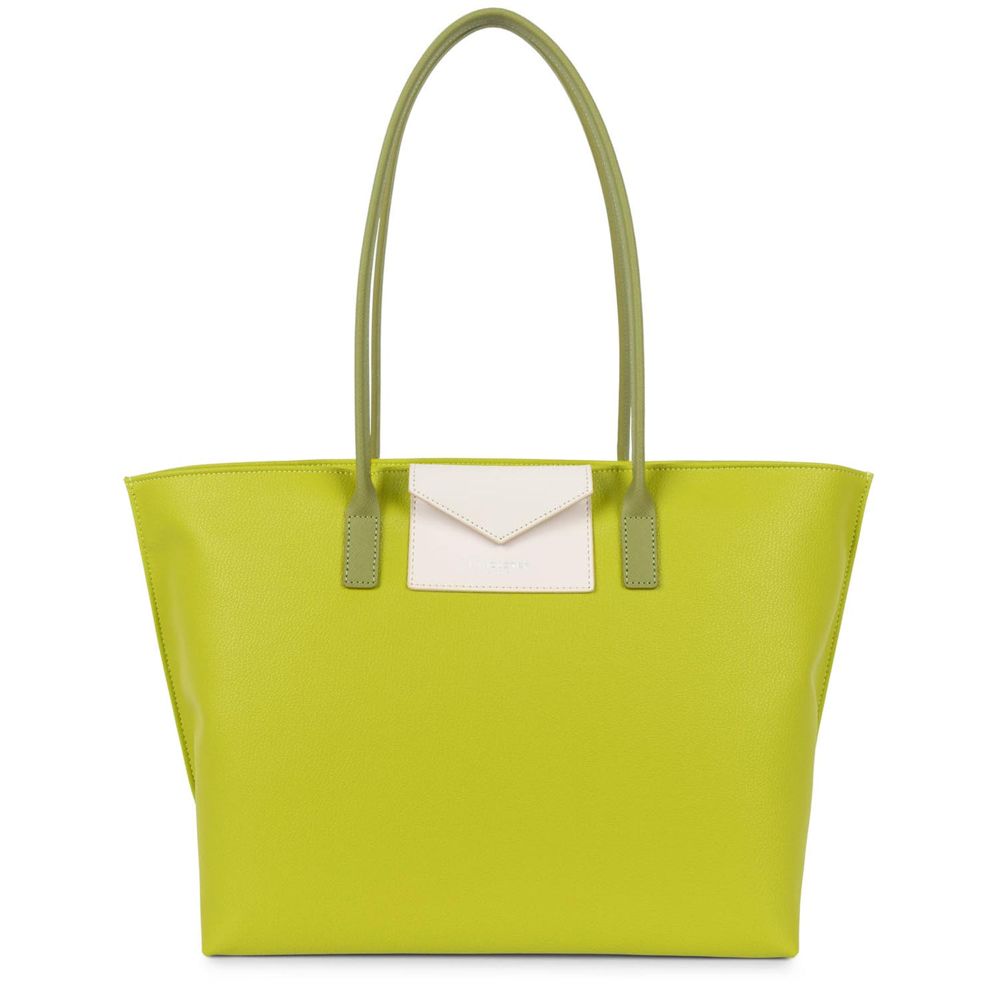 large tote bag - maya #couleur_cleri-ecru-pistache