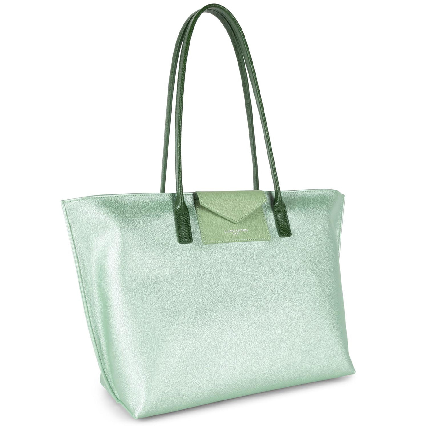 large tote bag - maya #couleur_jade-jade-vert