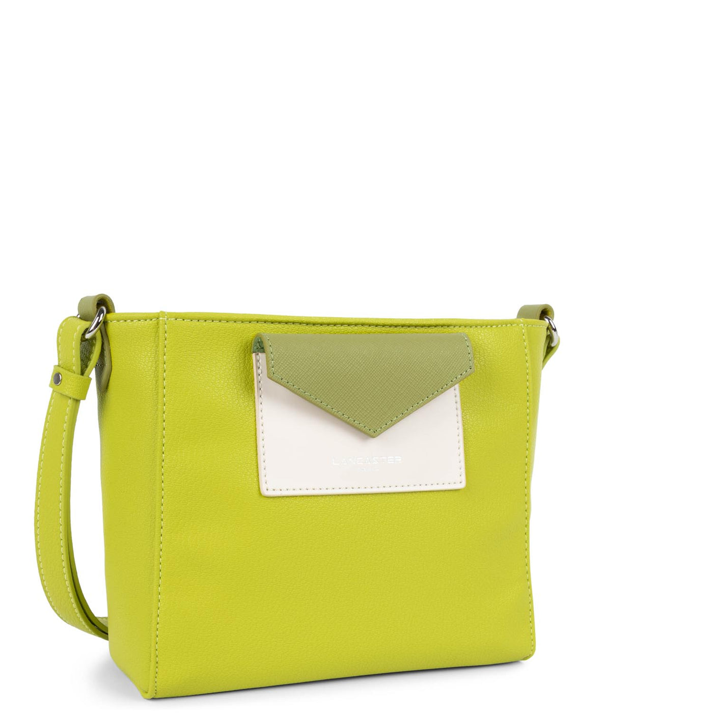 crossbody bag - maya #couleur_cleri-ecru-pistache