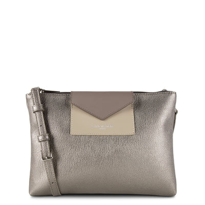 double clutch - maya #couleur_etain-galet-taupe