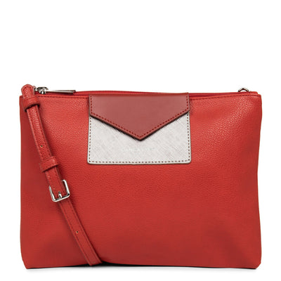 double clutch - maya #couleur_rouge-or-rose-carmin