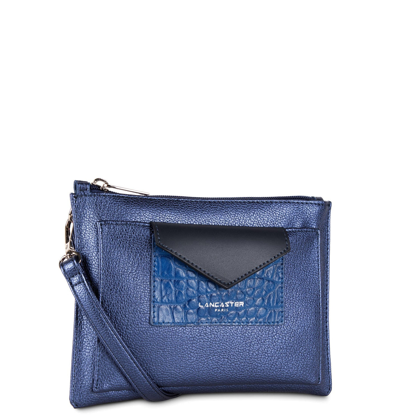 crossbody bag - maya #couleur_saphir-bleu-roi-bleu-fonc