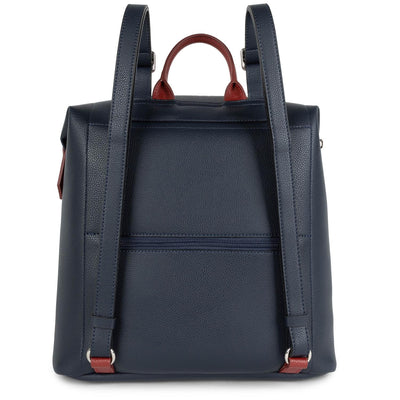 backpack - maya #couleur_bleu-fonc-gris-chaud-carmin