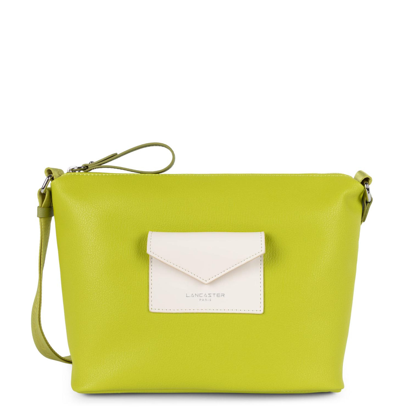 shoulder bag - maya #couleur_cleri-ecru-pistache