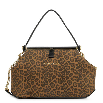 m handbag - studio dream #couleur_noir-lopard