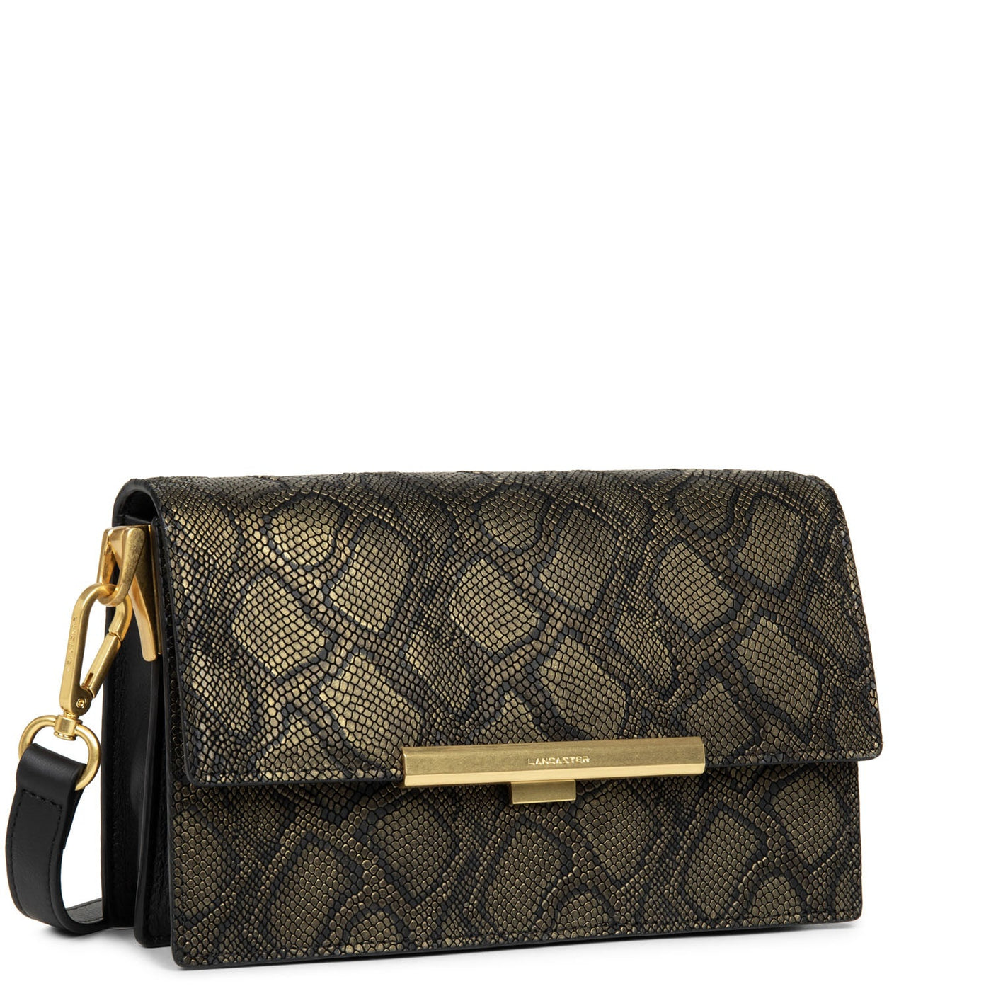 crossbody bag - exotic lee #couleur_or-vieillit-python