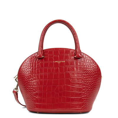handbag - exotic croco cn #couleur_rouge