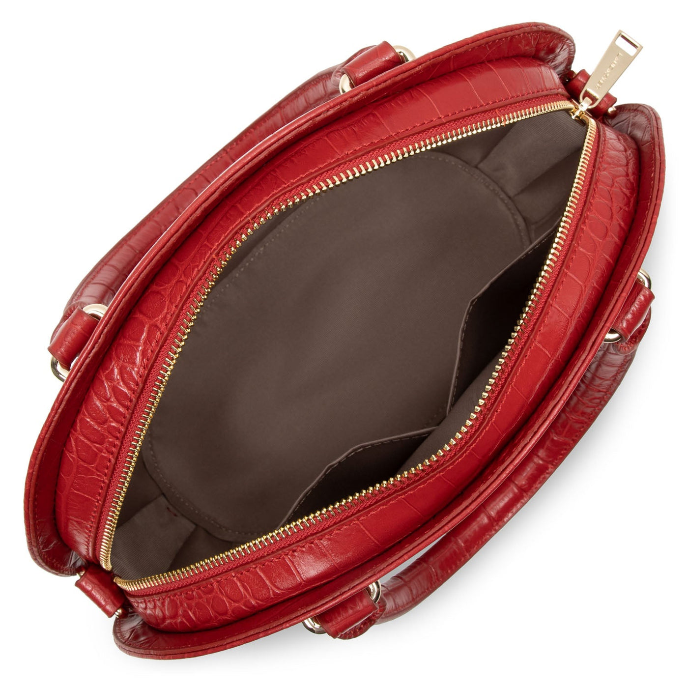 handbag - exotic croco cn #couleur_rouge