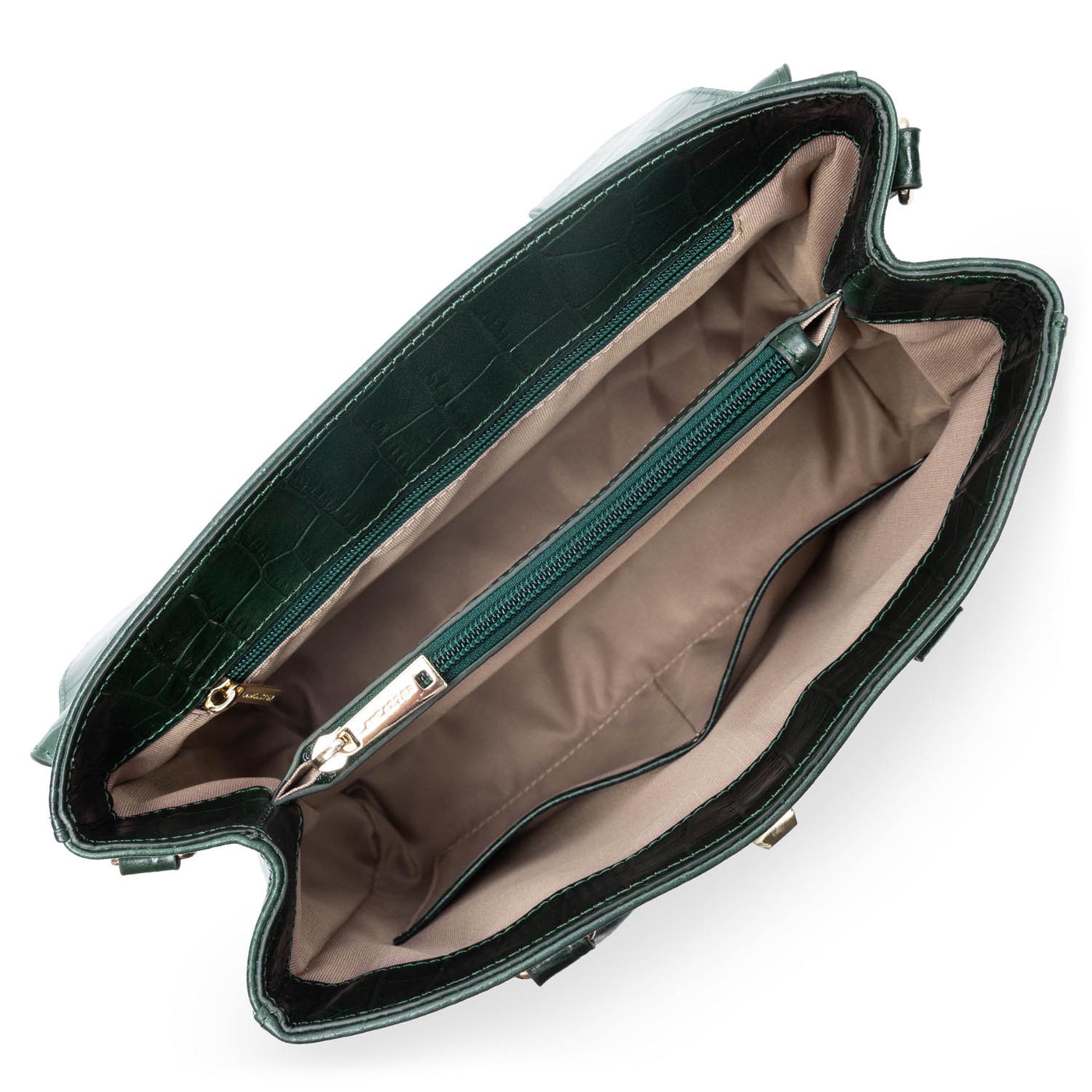handbag - exotic lézard & croco cn #couleur_vert-fort