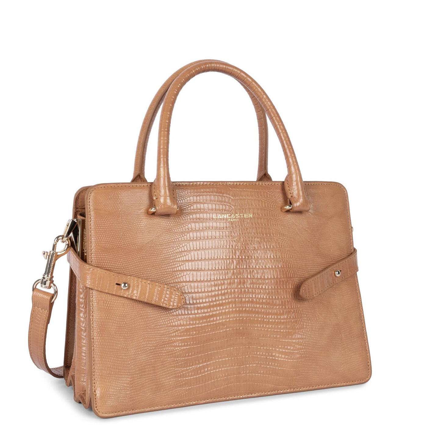 handbag - exotic philia #couleur_camel-lzard