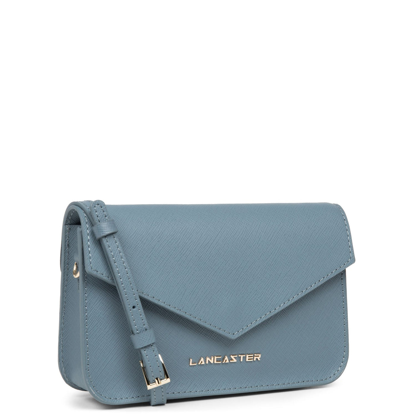 small crossbody bag - saffiano signature #couleur_bleu-ardoise