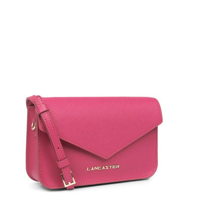 small crossbody bag - saffiano signature #couleur_fuxia