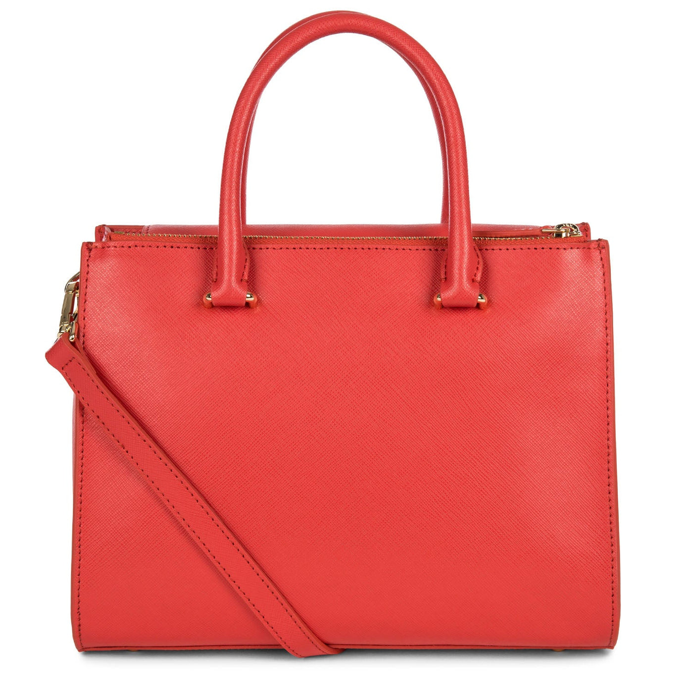 handbag - saffiano signature #couleur_pasteque