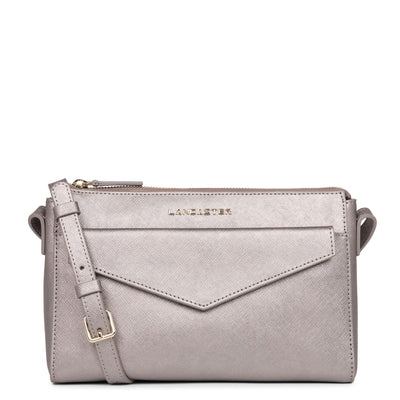 crossbody bag - saffiano signature #couleur_or-rose