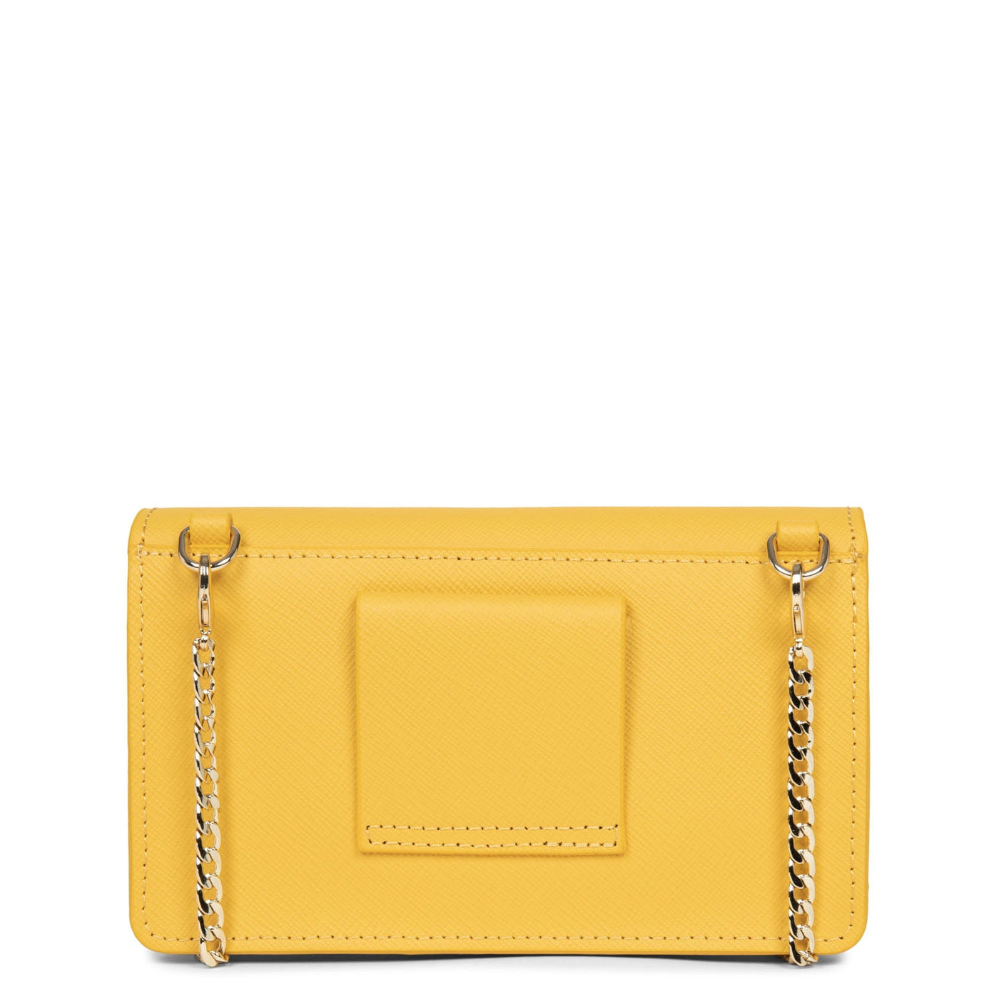small crossbody bag - saffiano signature #couleur_jaune