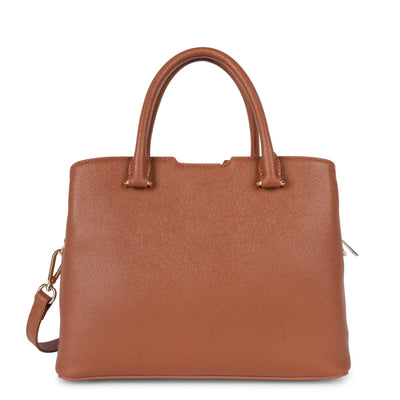 handbag - delphino #couleur_cognac
