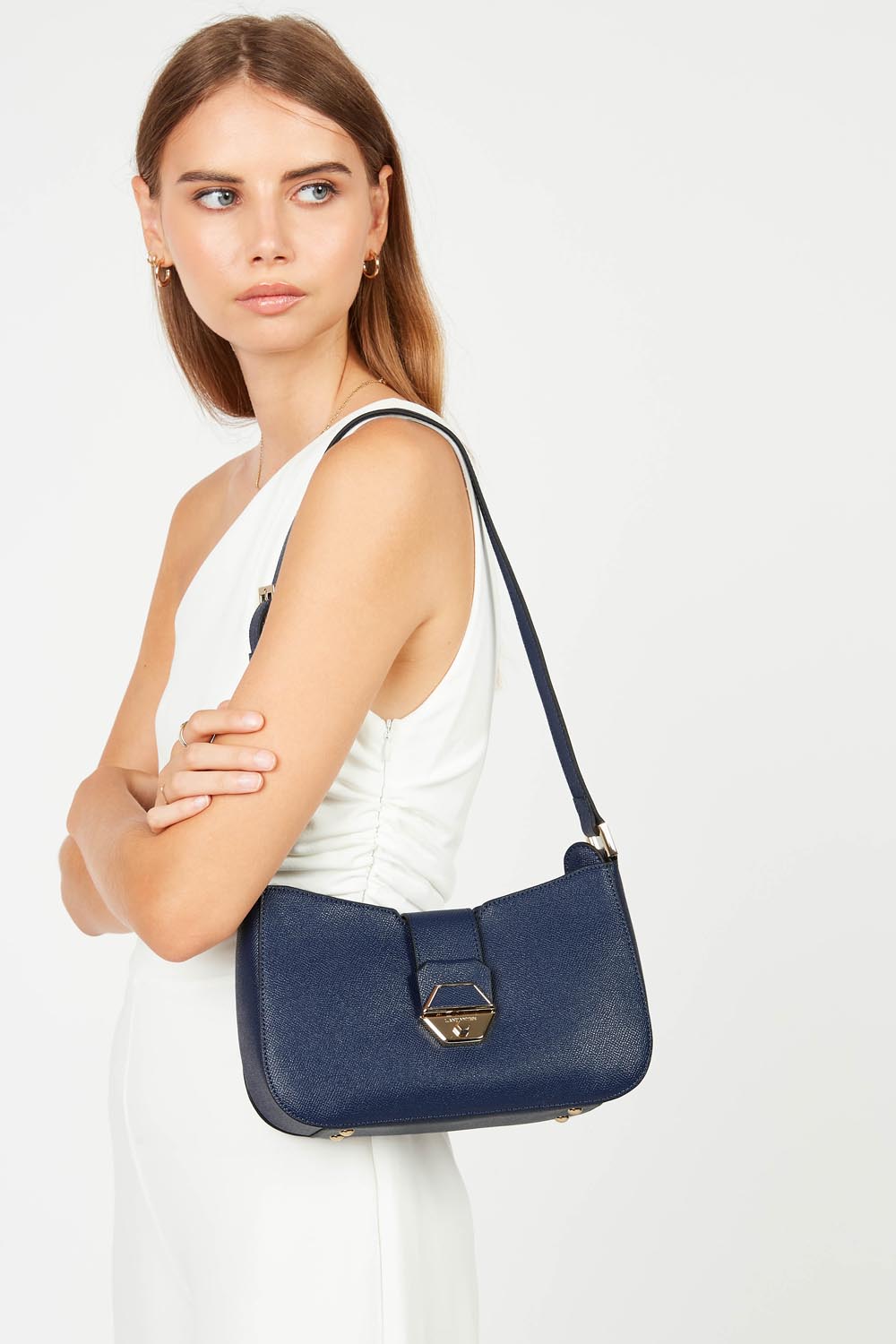 Sac baguette bleu new arrivals