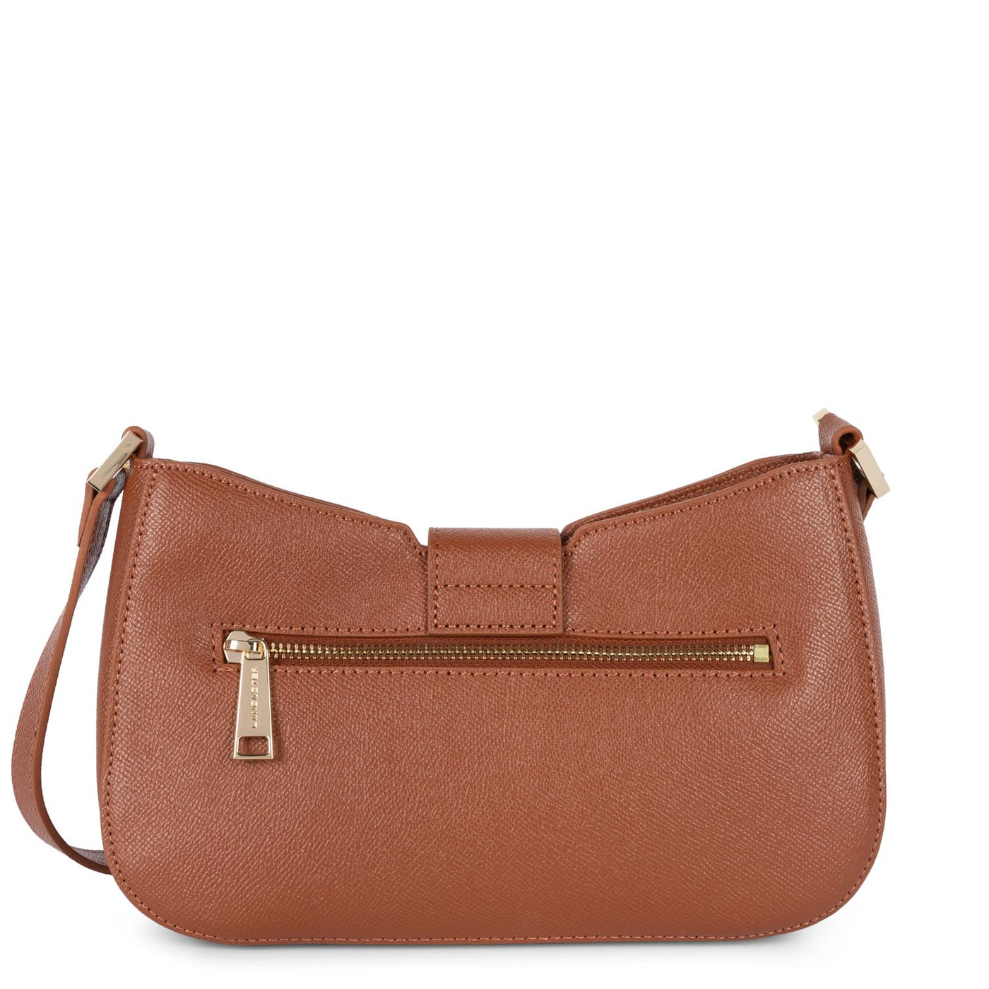 Baguette Shoulder Bag, Cognac