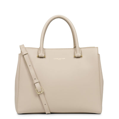 handbag - smooth or #couleur_galet-ros