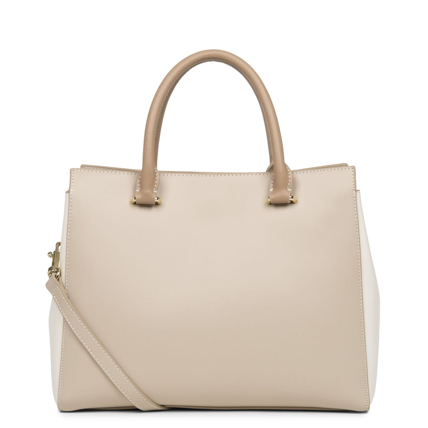 handbag - smooth or #couleur_galet-ros-cru-nude