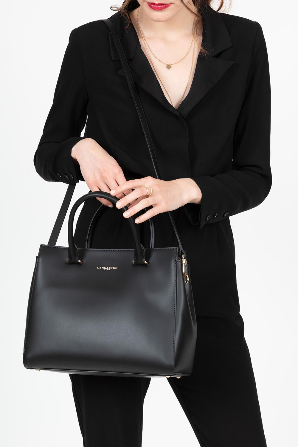 handbag - smooth or #couleur_noir