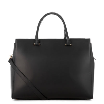 tote bag - smooth or #couleur_noir
