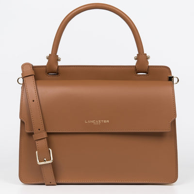handbag - smooth or #couleur_camel