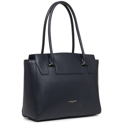 tote bag - smooth or #couleur_bleu-fonc