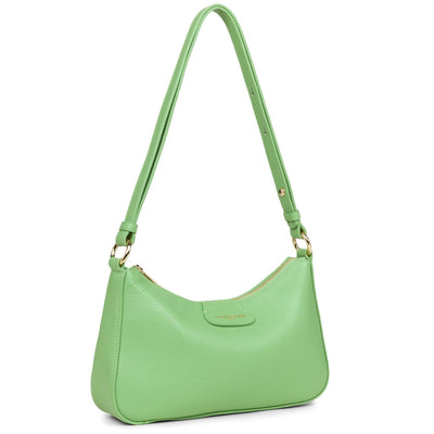 small shoulder bag - dune #couleur_vert-amande