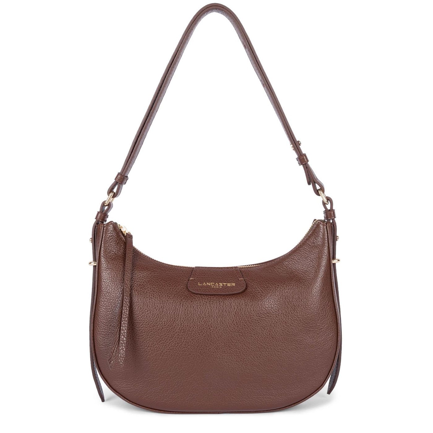 Calvin Klein Pebble Leather Hobo Tan/Brown Bag