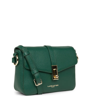 small crossbody bag - foulonné milano #couleur_vert-paon