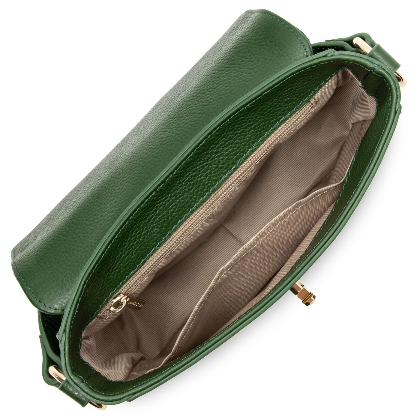 small crossbody bag - foulonné milano #couleur_vert-pin