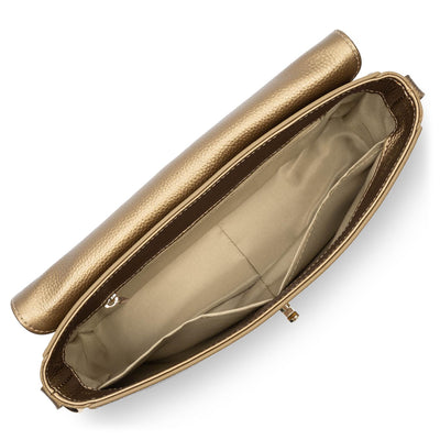 baguette bag - foulonné milano #couleur_gold-antic