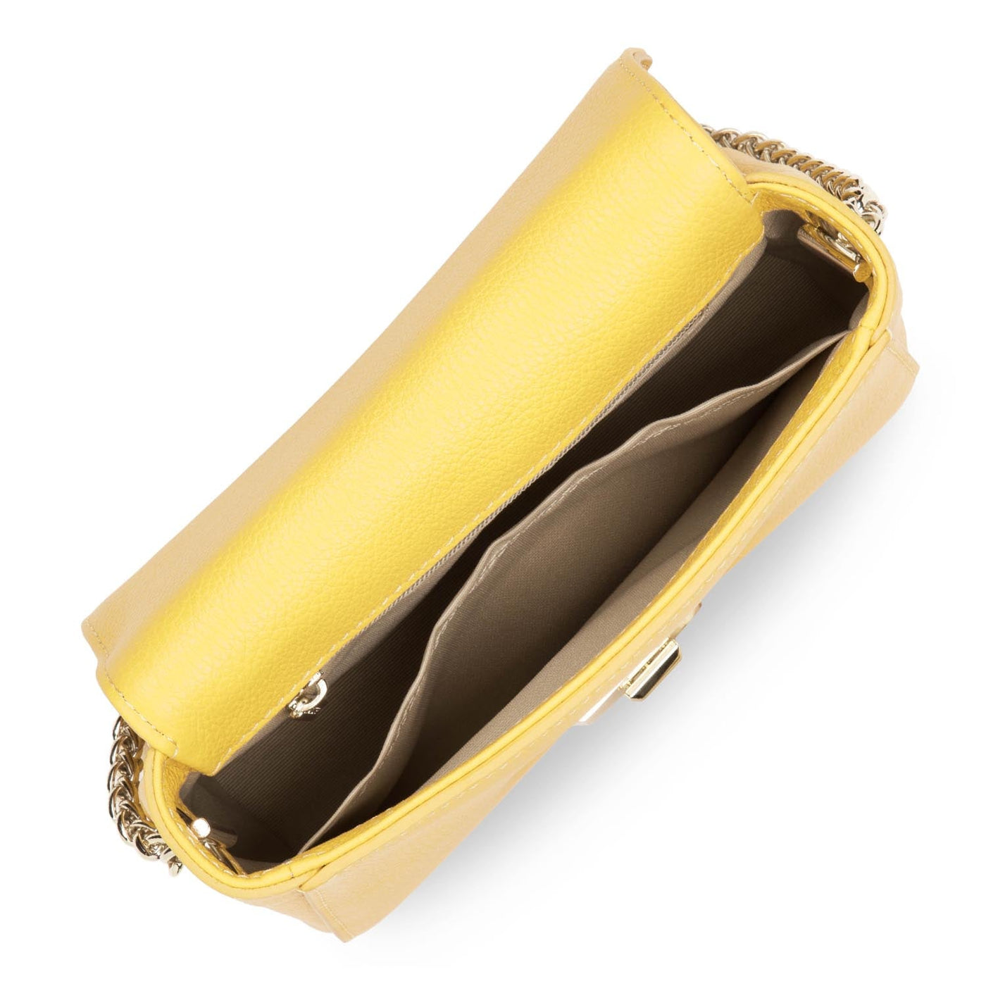 crossbody bag - foulonné milano #couleur_jaune