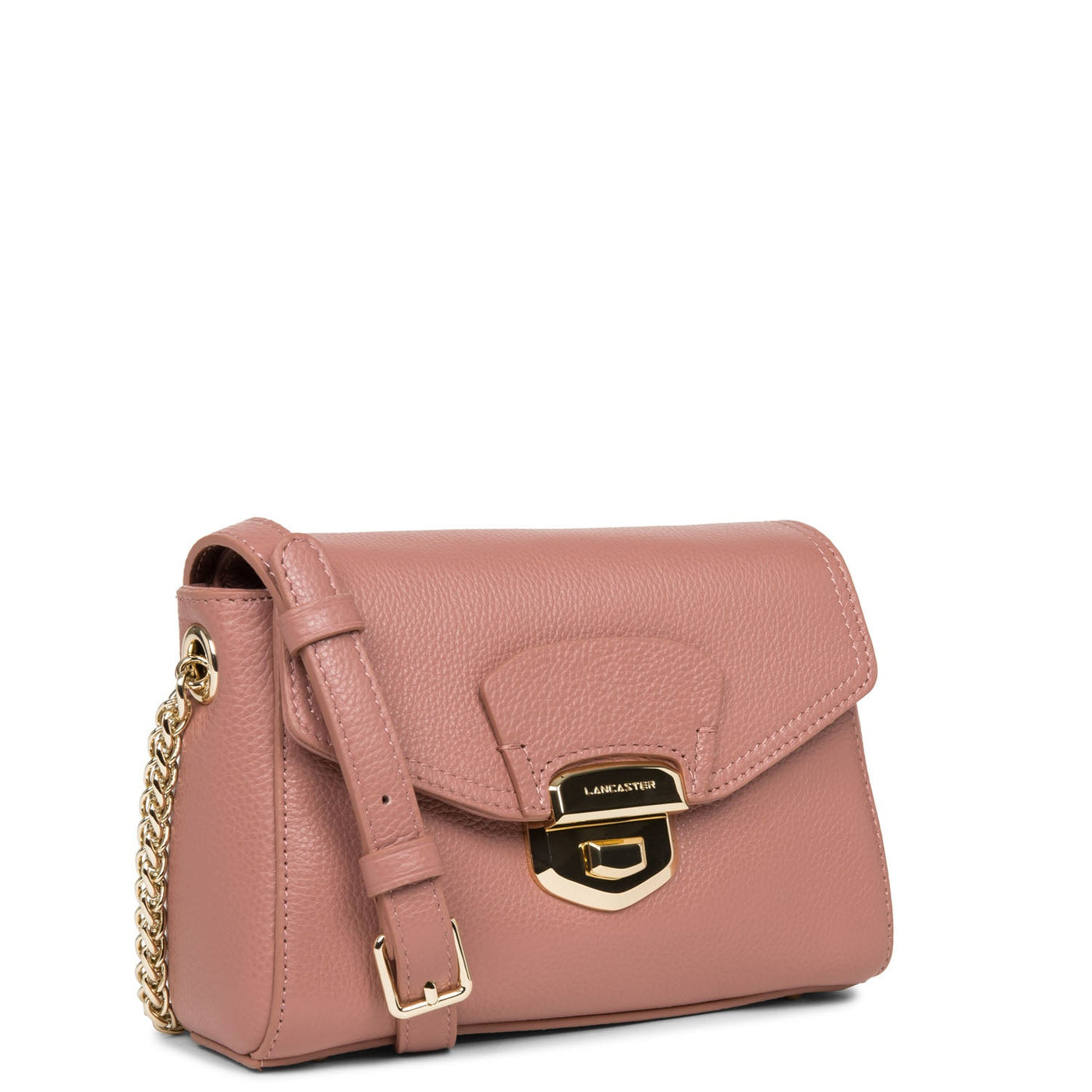 crossbody bag - foulonné milano #couleur_rose-cendre