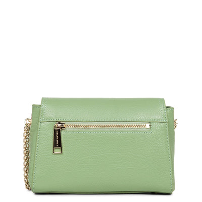 crossbody bag - foulonné milano #couleur_vert-amande